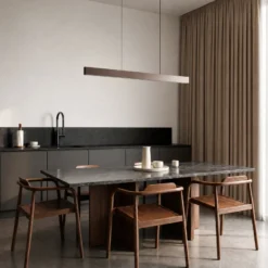 Lucande Smart LED-riippuvalaisin Mylosh, kahvi, CCT, Tuya