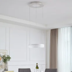 Lucande Smart LED-riippuvalaisin Squillo valkoinen Tuya RGBW CCT