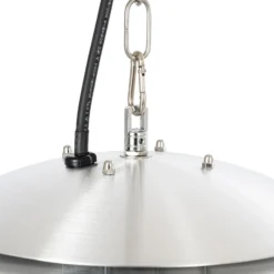 Lucande Theriona -terassilämmitin, hopea, Ø 42 cm, IP24