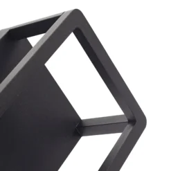Lucande Thorvid LED-ulkoseinävalaisin, korkeus 26 cm, musta