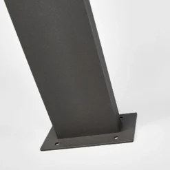 Lucande Timm LED-pylväsvalaisin, 60 cm, antrasiitti, metalli, IP54