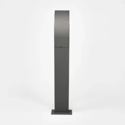 Lucande Timm LED-pylväsvalaisin, 60 cm, antrasiitti, metalli, IP54