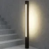 Lucande Tomas LED-projektorilamppu, 75 cm, tummanharmaa, IP54