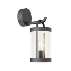 Lucande-ulkoseinävalaisin Cassian, 30 cm, antrasiitti, IP54