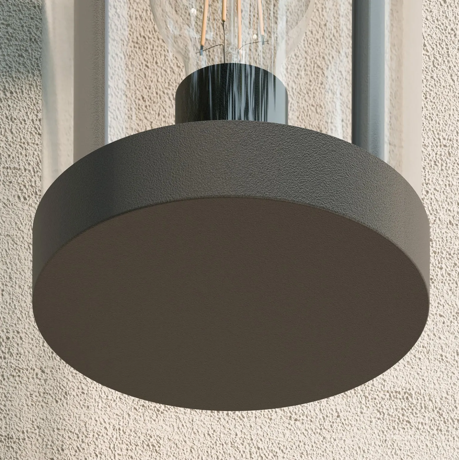 Lucande-ulkoseinävalaisin Cassian, 30 cm, antrasiitti, IP54