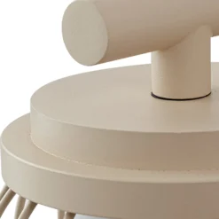 Lucande ulkoseinävalaisin Chandan, 30 cm, beige, anturi, IP44