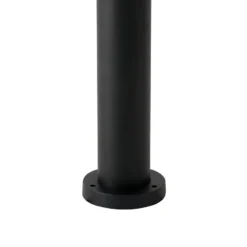 Lucande ulkovalaisin Siveta, 240cm, 3-lamppuinen, musta, E27, IP65