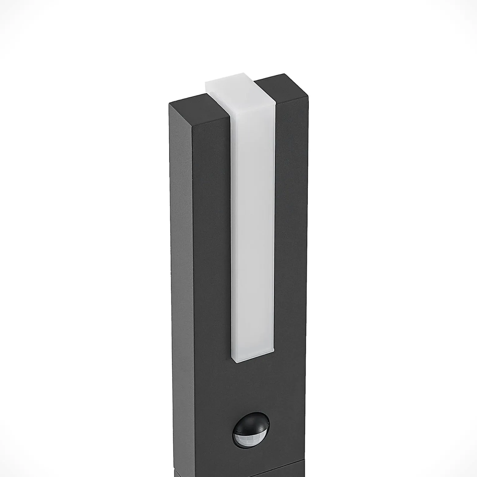 Lucande Virgalia LED-projektorivalaisin, liiketunnistin, 65 cm, IP54