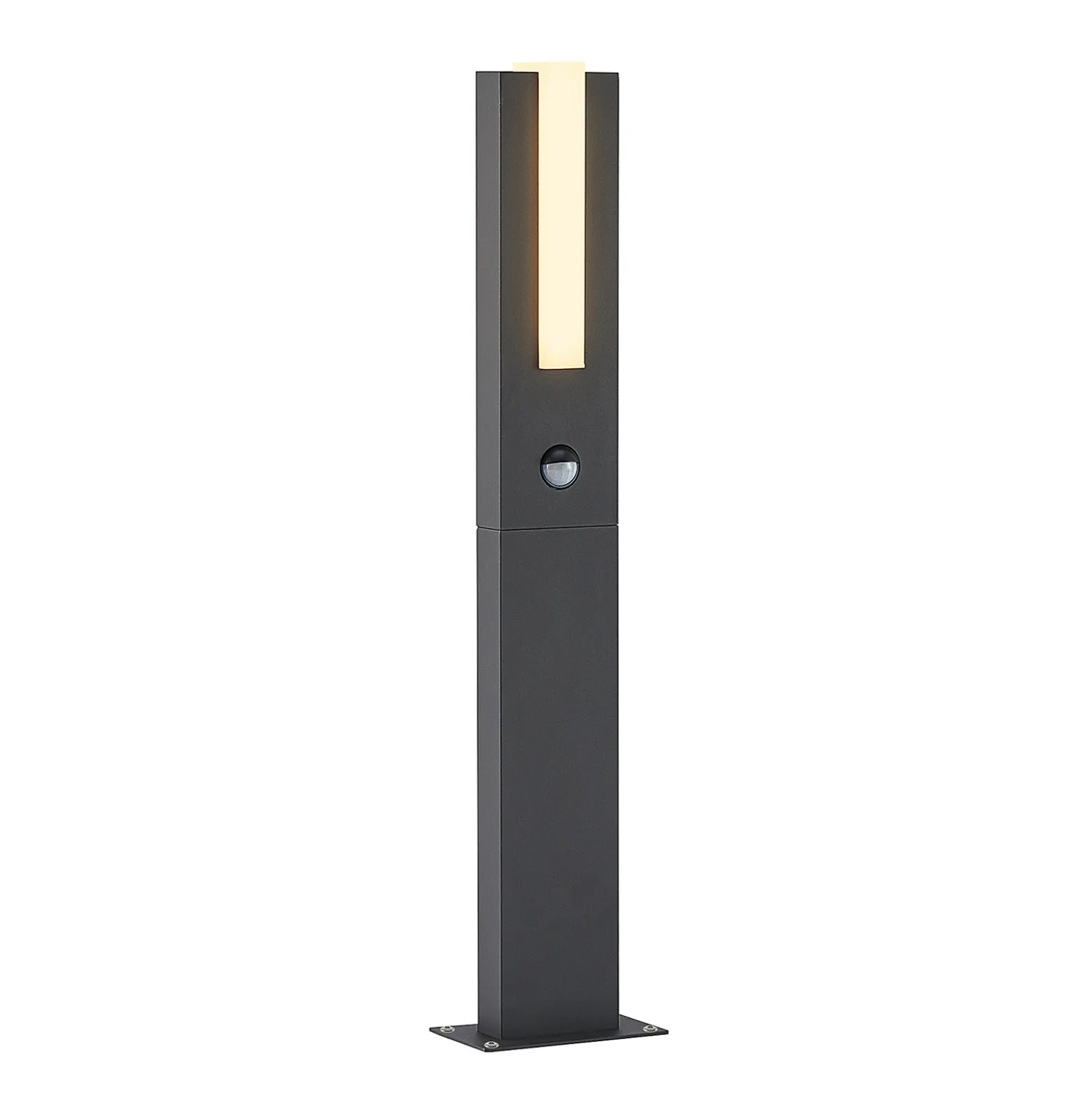 Lucande Virgalia LED-projektorivalaisin, liiketunnistin, 65 cm, IP54