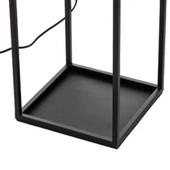 Lucande Vlados design -lattiavalaisin, häkki, 3-valo.