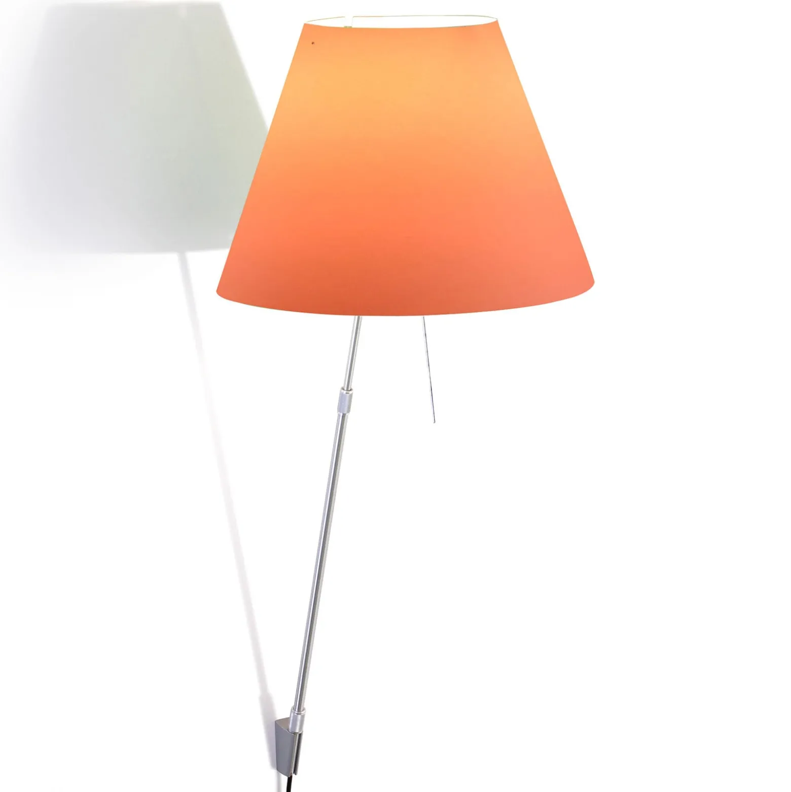 Luceplan Costanza -seinävalo D13a alumiini/puuteri