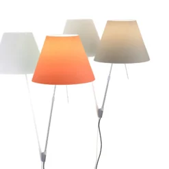 Luceplan Costanza -seinävalo D13a alumiini/puuteri