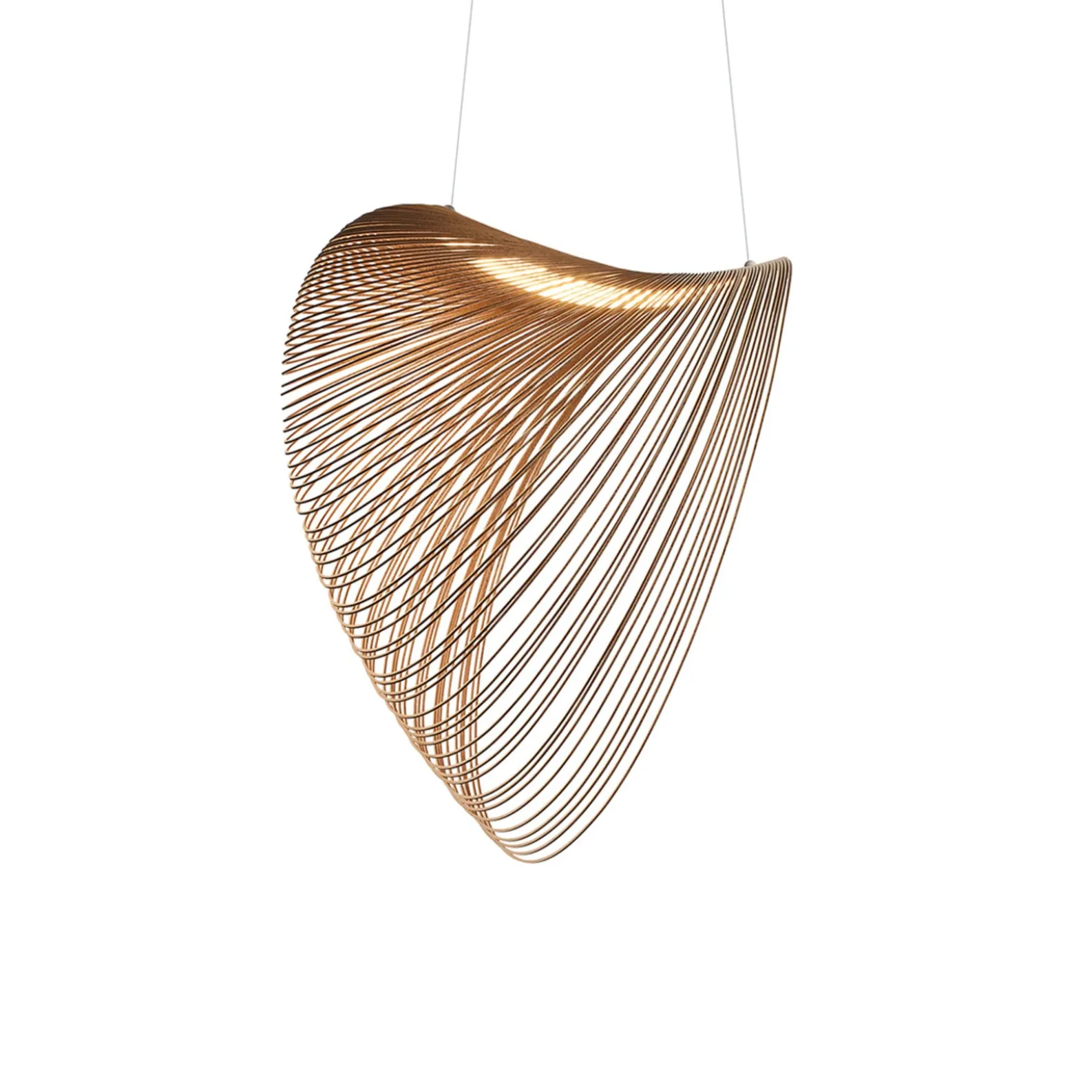 Luceplan Illan -LED-riippuvalo himmennettävä Ø80cm