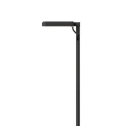 Luceplan LED-pylväsvalaisin Flia, korkeus 120 cm, musta, muovi