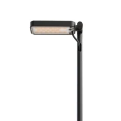 Luceplan LED-pylväsvalaisin Flia, korkeus 120 cm, musta, muovi