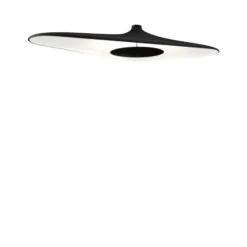 Luceplan Soleil Noir -LED-kattovalaisin musta