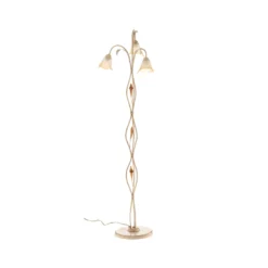Lucrezia-maavalaisin, norsunluu, kukallinen varjostin