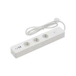 LUUMR Älykäs pistorasiapistoke Lykka, EU, USB, WiFi, Tuya