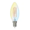 LUUMR Smart LED-kynttilälamppu kirkas E14 4,2 W Tuya WLAN CCT