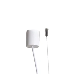 Luxe LED-riippuvalaisin, valkoinen, pituus 112,5 cm, metallia, 4000 K
