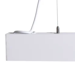 Luxe LED-riippuvalaisin, valkoinen, pituus 112,5 cm, metallia, 4000 K
