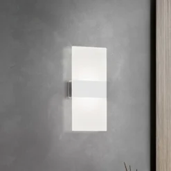 Magnetics LED-ladattava seinävalaisin, valkoinen, himmennettävä, 22,5 cm