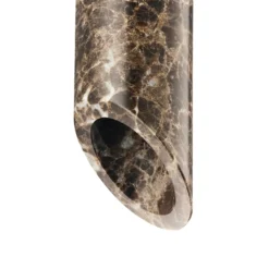 Marble Art riippuvalaisin, ruskea, marmori, korkeus 30 cm, Ø 5 cm