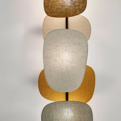MARKET SET maavalaisin Screen 70's, monivärinen, pellava, 174 cm