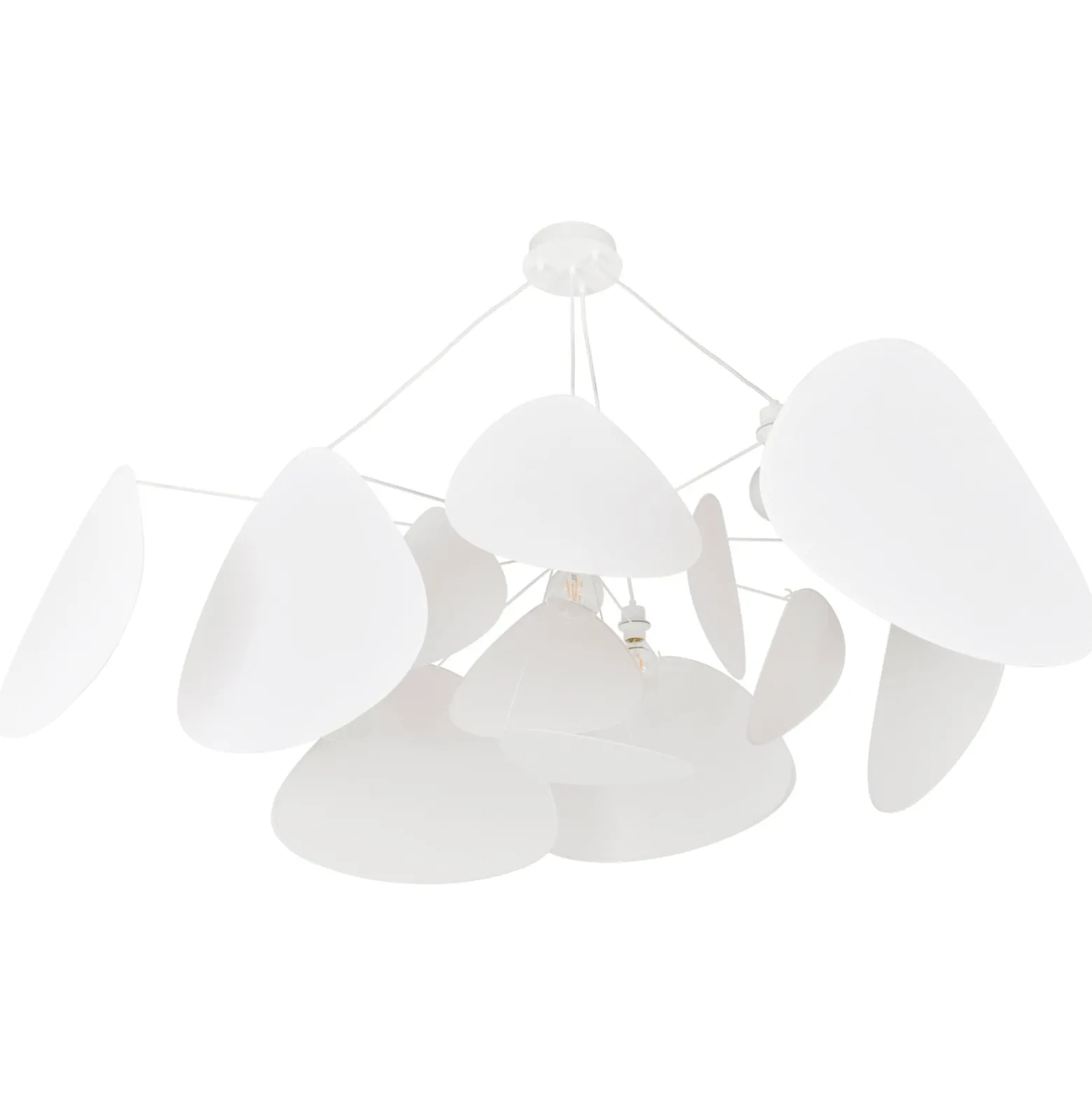 MARKET SET Screen XXL -riippuvalaisin, 90 cm, valkoinen, paperi