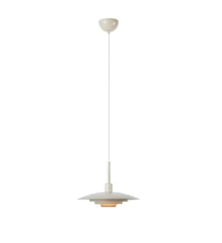 Markslöjd riippuvalaisin Piny, beige, Ø 35 cm, metalli, E27