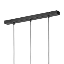 Markus-riippuvalaisin, opaalilasi/tammipuu, pituus 60 cm 3-valo.