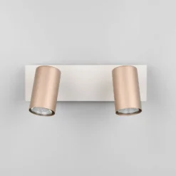Marley kattovalaisin ruskea/vaaleanharmaa 30 x 9 cm 2-valo metallia