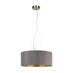 Maserlo-tekstiiliriippuvalaisin, cappuccino, 53 cm