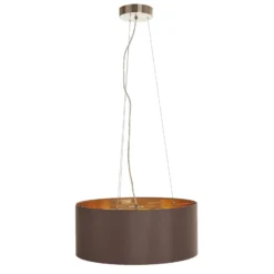 Maserlo-tekstiiliriippuvalaisin, cappuccino, 53 cm