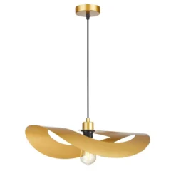 Mas riippuvalo, kultainen, Ø 50 cm, metalli