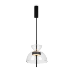 Maytoni Bangkok, rummun muotoinen, kirkas, Ø 25 cm, lasia