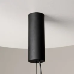 Maytoni Cosmo LED-riippuvalaisin, musta, pituus 98 cm, lasi