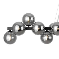 Maytoni Dallas riipusvalaisin 25-light, pitkä, musta