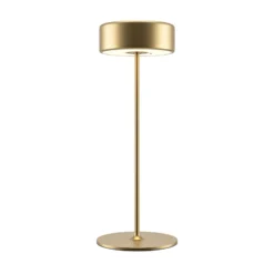 Maytoni ladattava LED-pöytävalaisin AI Collaboration, alumiini, kultaa