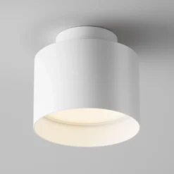Maytoni LED-kattovalaisin Planet, valkoinen Ø 10cm alumiini 3,000K