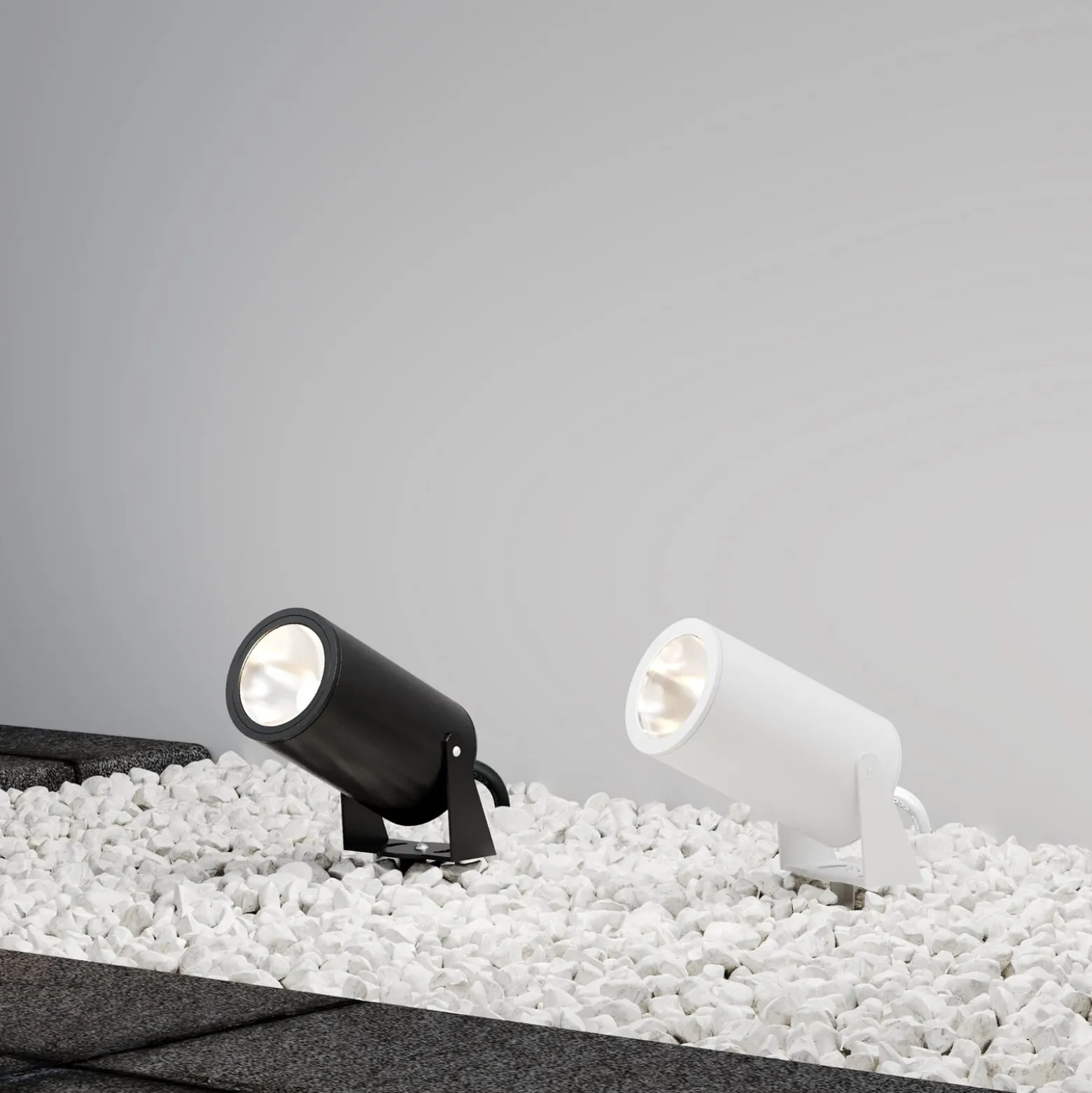 Maytoni LED-maapiikkikohdevalo Bern, valkoinen, alumiini, IP65