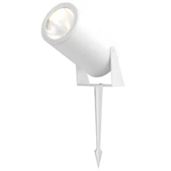 Maytoni LED-maapiikkikohdevalo Bern, valkoinen, alumiini, IP65