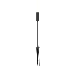 Maytoni LED-polkujen valaisin Flare, 59cm, maapiikki, grafiitti, IP65