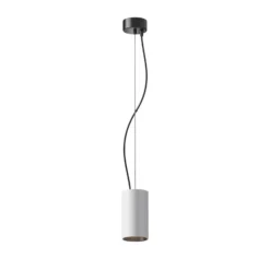 Maytoni LED-riippuvalaisin Efir, valkoinen, Ø 7,5 cm, 15 W, 38°