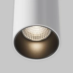 Maytoni LED-riippuvalaisin Efir, valkoinen, Ø 7,5 cm, 15 W, 38°