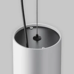 Maytoni LED-riippuvalaisin Efir, valkoinen, Ø 10,5 cm, 33 W, 38°