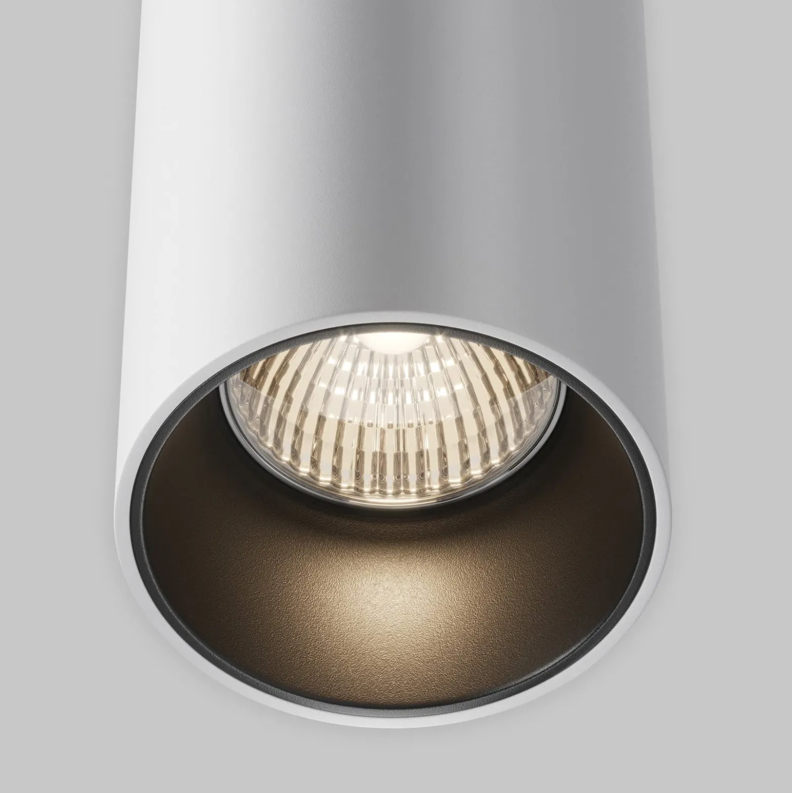 Maytoni LED-riippuvalaisin Efir, valkoinen, Ø 10,5 cm, 33 W, 38°
