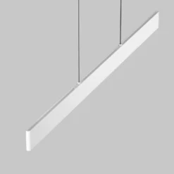 Maytoni LED-riippuvalaisin Ephoria, valkoinen, alumiini, pituus 116 cm