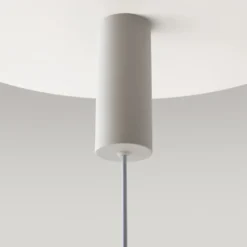 Maytoni LED-riippuvalaisin Gerhard, Ø 40 cm, valkoinen, metalli