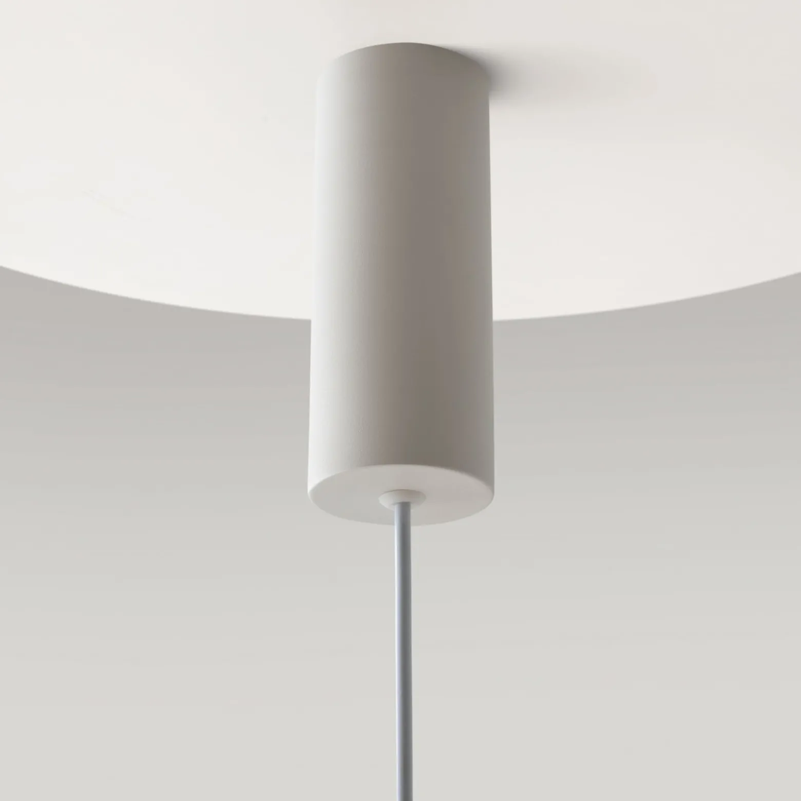 Maytoni LED-riippuvalaisin Gerhard, Ø 40 cm, valkoinen, metalli